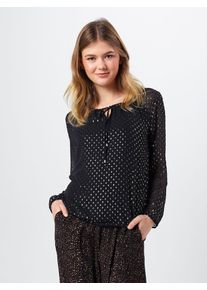 s.Oliver BLACK LABEL, Damen Bluse, Gold / Schwarz