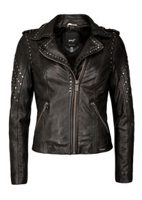 Maze, Damen Lederjacke 'Titana', Schwarz