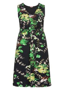 Joe Browns, Damen Jerseykleid, Hellgrün / Schwarz