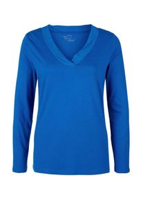 s.Oliver RED LABEL, Damen Jerseyshirt, Blau
