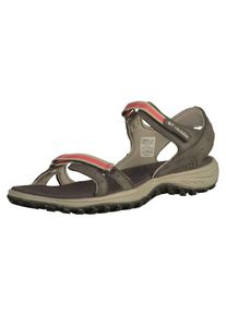 Columbia, Damen Wanderschuhe, Rauchgrau / Rot