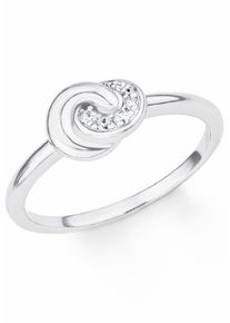 s.Oliver RED LABEL, Damen Silberring 'Knoten', Silber