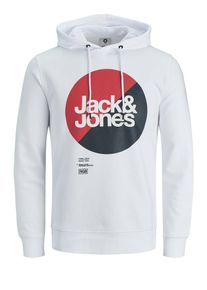 Jack & Jones JACK & JONES, Herren Sweatshirt, Rot / Schwarz / Weiß