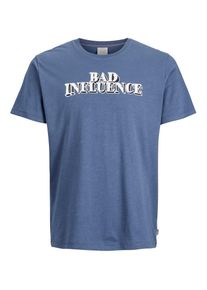 Jack & Jones JACK & JONES, Herren Statet T-Shirt, Indigo
