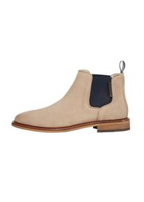 Marc O'Polo Marc O'Polo, Herren Chelsea-Boots, Hellbeige / Schwarz