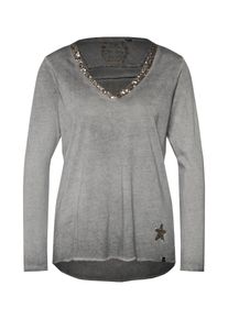 Key Largo, Damen Langarmshirt, Anthrazit