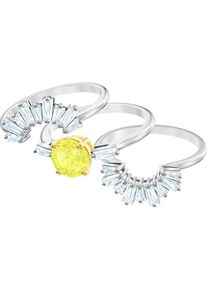 Swarovski, Damen Ring 'Sunshine', Silber