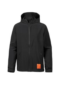 Calvin Klein, Herren Windbreaker, Orange / Schwarz