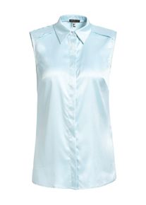 Apart, Damen Satinbluse, Hellblau