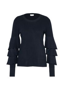 Vila, Damen Strickpullover 'MINTE', Nachtblau