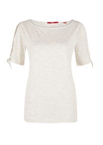 s.Oliver RED LABEL, Damen Shirt, Hellgrau