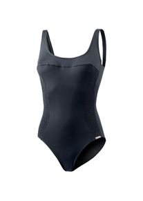 watercult, Damen Badeanzug 'Summer Solids', Anthrazit