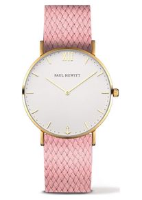 Paul Hewitt, Damen Uhr 'Sailor Line PH-SA-G-SM-W-27', Gold / Rosa / Weiß