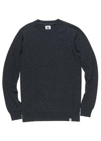 Element, Herren Strickpullover, Schwarzmeliert
