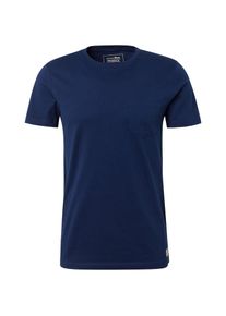 Tom Tailor Denim, Herren T-Shirt, Dunkelblau