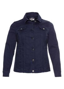 sheego, Damen Kurzjacke, Marine