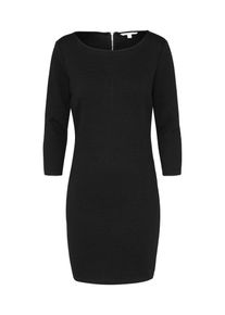 Tom Tailor Denim, Damen Kleid 'structured bodycon', Schwarz