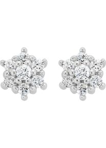 Christ, Damen Ohrstecker 'Diamonds', Silber