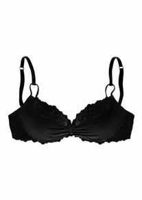 Marie Claire, Damen Push-up-BH, Schwarz