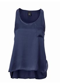 Heine, Damen Top mit Rundhalsausschnitt, Marine