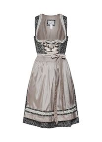 Marjo, Damen Dirndl 'Dafina', Grau / Mischfarben