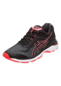 asics, Damen Laufschuh 'GT-2000 6', Neonrot / Schwarz / Weiß