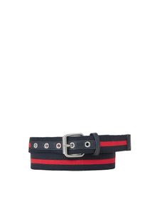 s.Oliver RED LABEL, Damen Belt, Ultramarinblau / Feuerrot