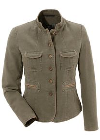 OS-Trachten, Damen Trachtenblazer mit Stehkragen, Oliv