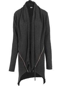 Urban Classics, Damen Cardigan 'Terry', Dunkelgrau