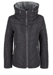 Q/S Designed By, Damen Steppjacke, Schwarz