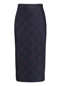 Gerry Weber, Damen Rock, Dunkelblau / Lila