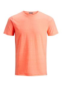 Jack & Jones JACK & JONES, Herren Klassisches T-Shirt, Orange