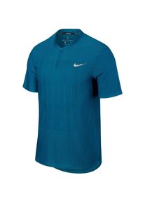 Nike, Herren Tennis-Shirt 'Court Zonal Cooling Advantage', Himmelblau