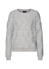 Object, Damen Pullover, Graumeliert