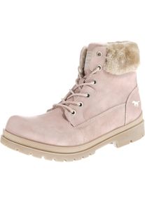 Mustang, Damen Stiefelette, Hellbeige / Rosa