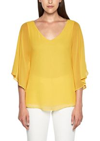 s.Oliver BLACK LABEL, Damen Bluse, Gelb