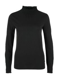 Q/S Designed By, Damen Shirt, Schwarz