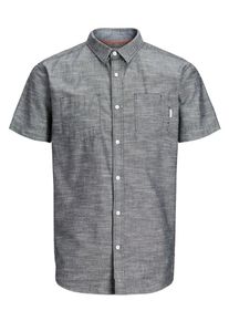 Jack & Jones JACK & JONES, Herren Hemd, Grau