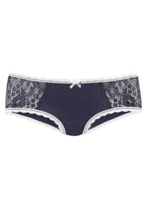 Lascana, Damen Panty, Navy / Wei&szlig;
