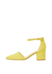 Bianco, Damen Pumps 'Divived D'orsay', Gelb