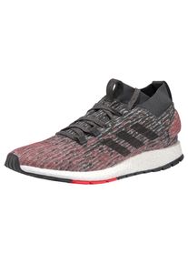 adidas Performance, Herren Laufschuh 'Pure Boost RBL', Rauchgrau / Rot / Schwarz