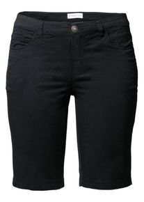 sheego Casual, Damen Bermudas, Schwarz