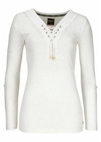 Kangaroos, Damen Langarmshirt, Weiß