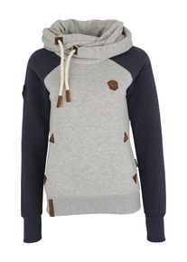 Naketano, Damen Sweatshirt 'So ein Otto', Nachtblau / Graumeliert