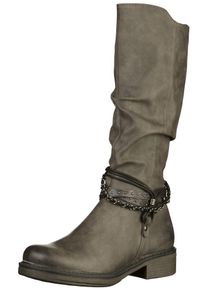 Marco Tozzi, Damen Stiefel, Greige / Silber