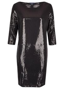 Daniel Hechter, Damen Kleid, Schwarz