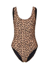 Véro Moda VERO MODA, Damen Badeanzug 'VMLEA SWIMSUIT', Beige