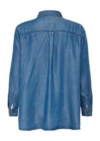 Only, Damen Oversized Jeanshemd, Blau