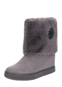 Guess, Damen Stiefelette 'FAMOUZ', Hellgrau