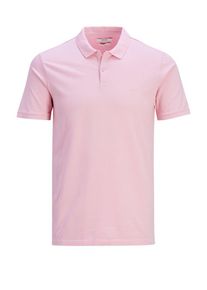 Jack & Jones JACK & JONES, Herren L&auml;ssiges Poloshirt, Rosa
